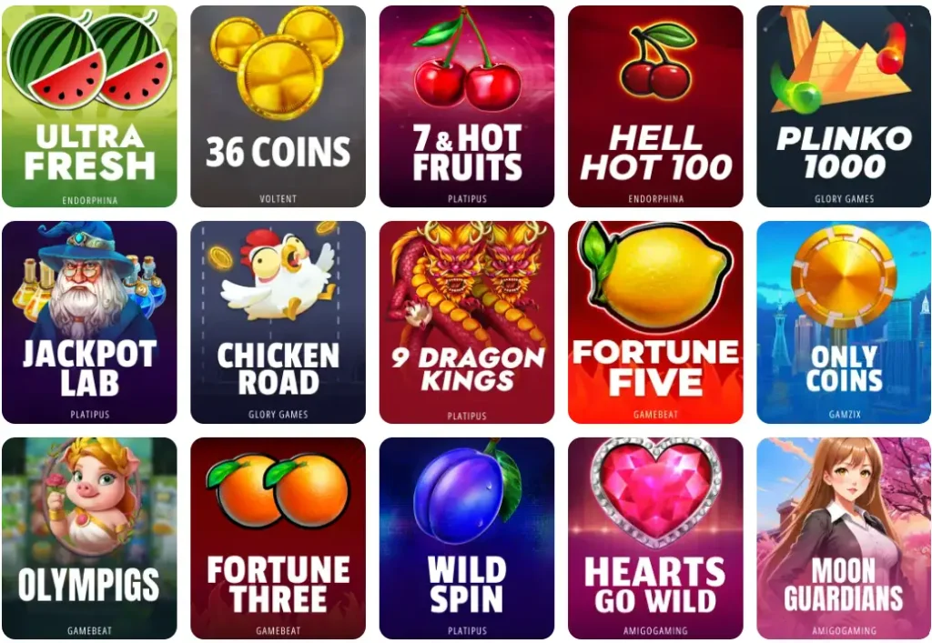 glory casino game